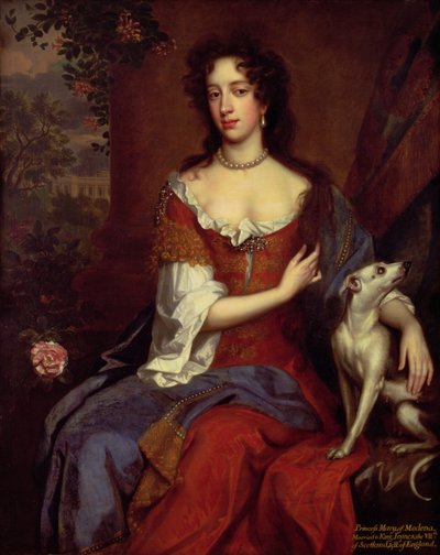 Ritratto di Maria di Modena da William Wissing or Wissmig