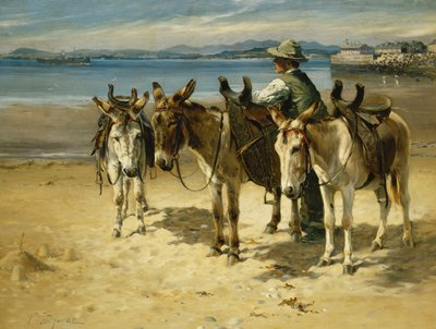 Sulla sabbia, Morecombe da William Woodhouse