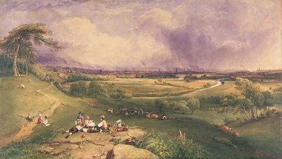 Manchester dalla scogliera, Higher Broughton da William Wyld