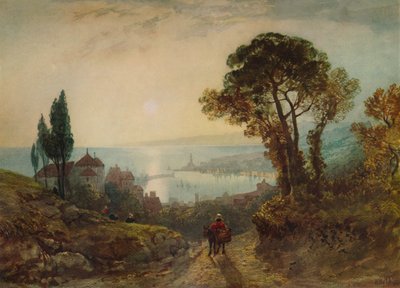 Veduta su un porto, c1859, 1938 da William Wyld