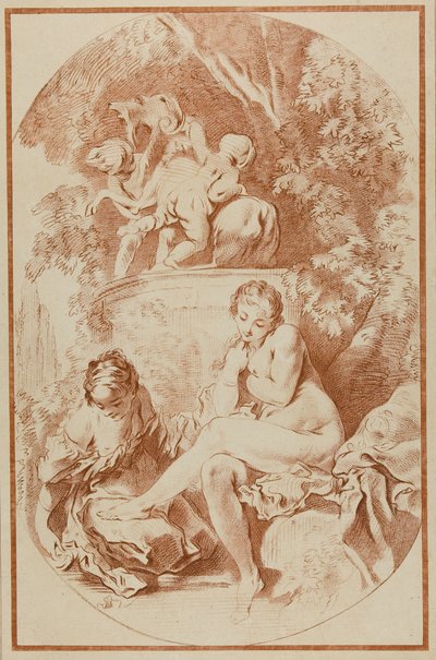 Betsabea, da Una collezione di stampe in imitazione di disegni da William Wynne Ryland