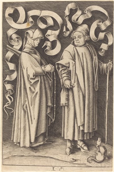 I fedeli da William Young Ottley after Israhel van Meckenem