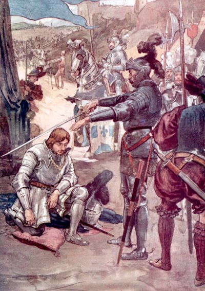 Re Francesco I e Cavaliere Bayard da William after Rainey