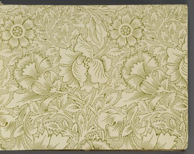 Libro campionario di carta da parati, prima del 1917 (stampa) da William and Company Morris