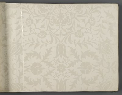Libro campionario di carta da parati, prima del 1917 (stampa) da William and Company Morris