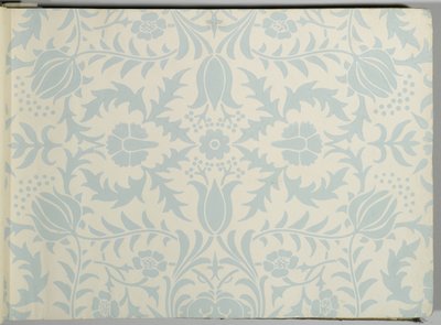 Libro campionario di carta da parati, prima del 1917 (stampa) da William and Company Morris