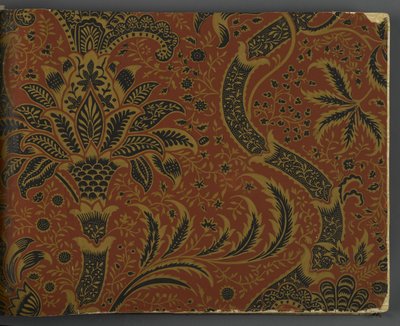 Libro campionario di carta da parati, prima del 1917 (stampa) da William and Company Morris