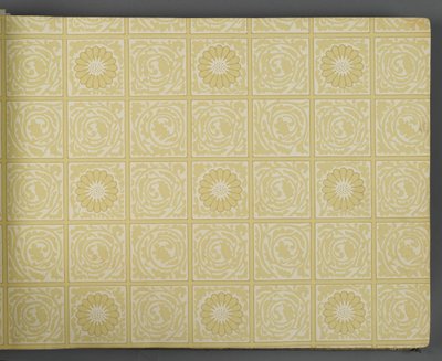 Campione di carta da parati, prima del 1917 da William and Company Morris