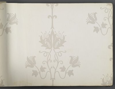 Campione di carta da parati, prima del 1917 da William and Company Morris