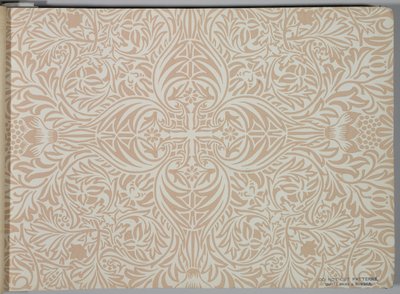 Campione di carta da parati, prima del 1917 da William and Company Morris