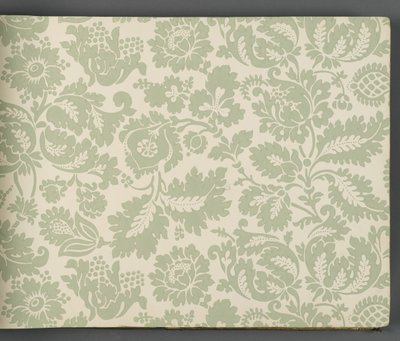 Libro di campioni di carta da parati, prima del 1917 da William and Company Morris