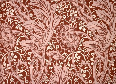 Libro di campioni di carta da parati, prima del 1917 da William and Company Morris