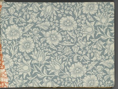 Libro di campioni di carta da parati, prima del 1917 da William and Company Morris