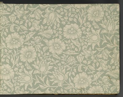 Libro di campioni di carta da parati, prima del 1917 da William and Company Morris