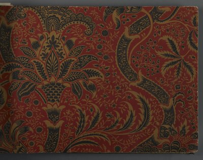 Libro di campioni di carta da parati, prima del 1917 da William and Company Morris
