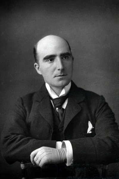 Arthur Wing Pinero, drammaturgo inglese, c1890 da William and Daniel Downey