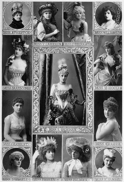 Attrici principali del XIX secolo, 1890 da William and Daniel Downey