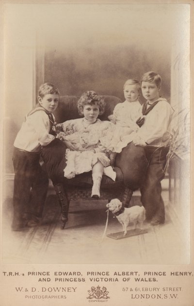 Principe Edoardo, Principe Alberto, Principe Enrico e Principessa Vittoria del Galles da William and Daniel Downey