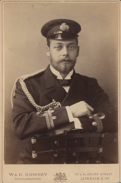 Principe Giorgio del Galles in uniforme navale da William and Daniel Downey