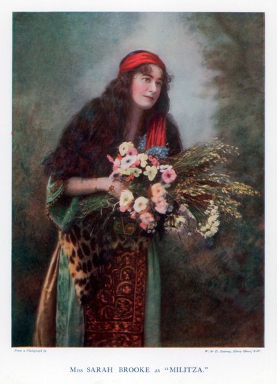 Sarah Brooke, attrice britannica da William and Daniel Downey