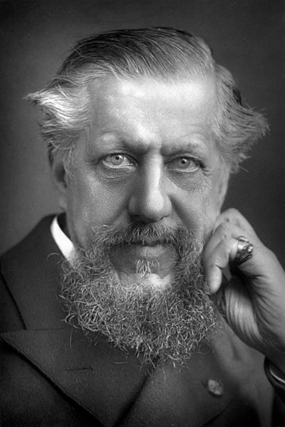 Sir Edwin Arnold 1832-1904, poeta e giornalista inglese, 1893 da William and Daniel Downey