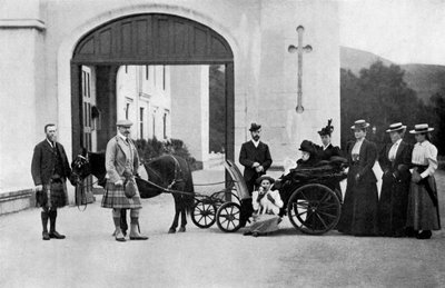La visita dello Zar a Balmoral, 1896 da William and Daniel Downey