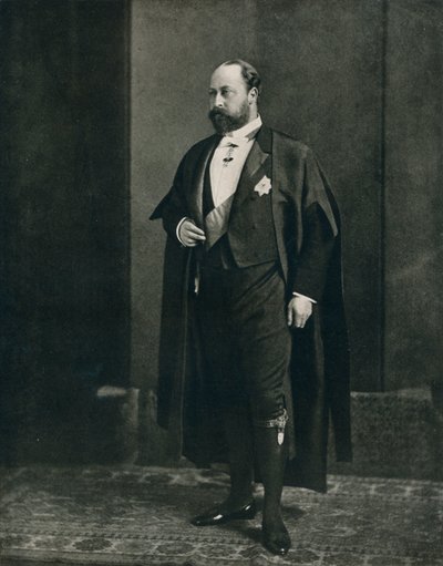 Il Principe di Galles come bencher del Middle Temple, 1884-1910 da William and Daniel Downey