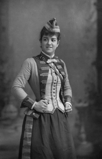 Zelie de Lussan, mezzosoprano americana, 1893 da William and Daniel Downey
