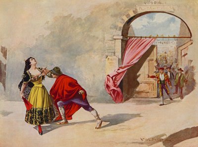 Carmen, Atto IV scena ii da William de Leftwich Dodge