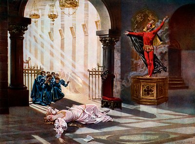 Faust, Atto IV scena v da William de Leftwich Dodge