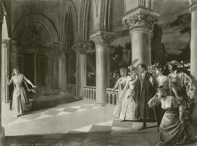Lucia di Lammermoor, Atto III scena vi da William de Leftwich Dodge