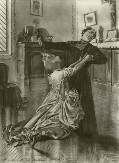 Manon, Atto III scena iii (incisione) da William de Leftwich Dodge