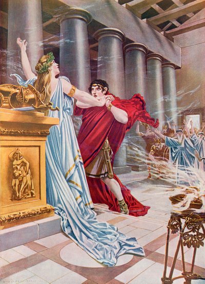 Norma, Atto II scena x da William de Leftwich Dodge