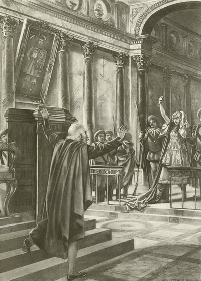 La ragazza boema, Atto II scena iv da William de Leftwich Dodge