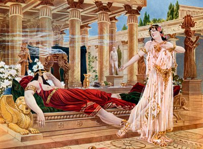 La Regina di Saba, Atto IV scena x da William de Leftwich Dodge