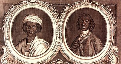 Job, figlio di Solliman Dgiallo, Sommo Sacerdote di Bonda nel paese di Foota, Africa e William Ansah Sessarakoo, figlio di John Bannishee Corrantee Ohinnee, di Anamaboe da William of Bath (after) Hoare