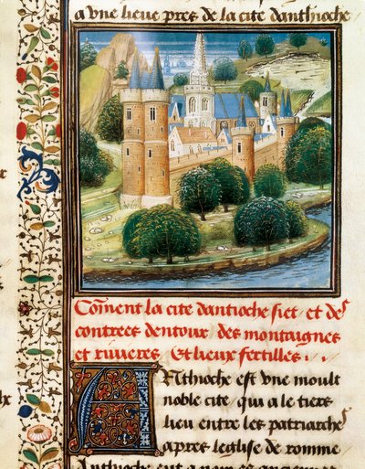 Miniatura della Prima crociata, Guglielmo di Tiro (1130-1185) da William of Tyre (c.1130 85)