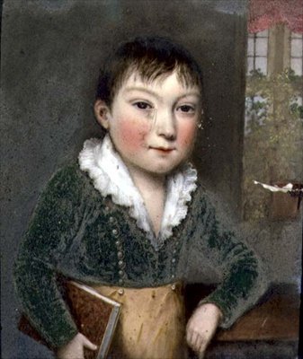 Figlio sconosciuto dai ritratti della famiglia FitzHerbert, c.1817 da William the Elder Corden