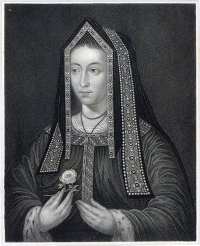 Ritratto di Elisabetta di York da William the Younger Holl