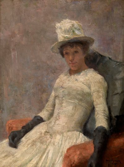 Stephanie in bianco da William van Strydonck