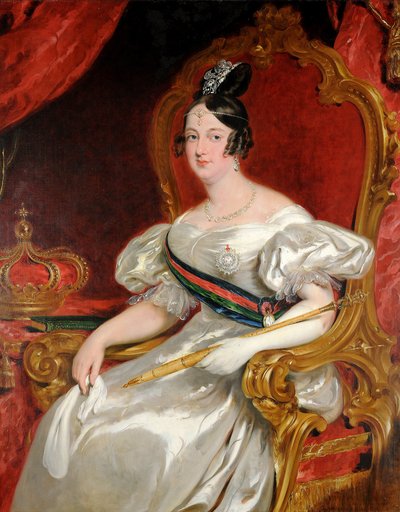Ritratto di D. Maria II, Regina del Portogallo da Willian Simpson
