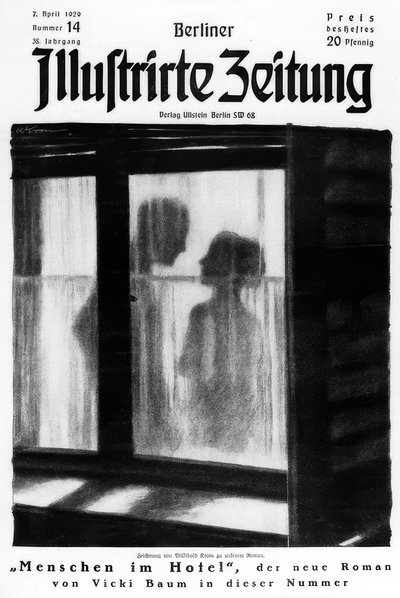 Persone in hotel (illustrazione del titolo) da Willibald Krain