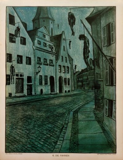 W. Krain, Le bandiere da Willibald Krain