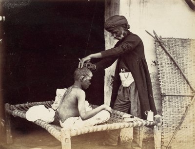 Barbiere indiano da Willoughby Wallace Hooper