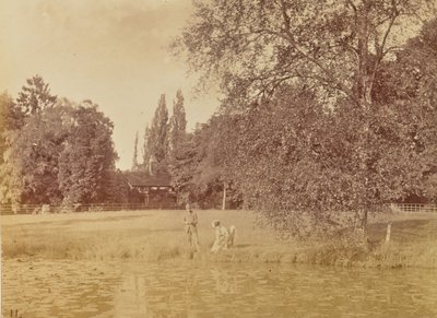 [Stagno vicino a una casa di campagna] da Willoughby Wallace Hooper