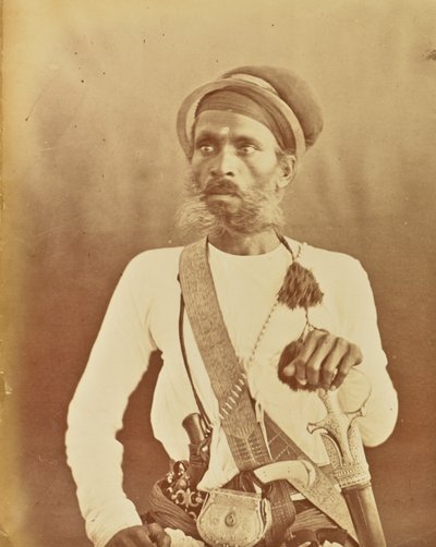 [Ritratto di un guerriero sikh]. da Willoughby Wallace Hooper