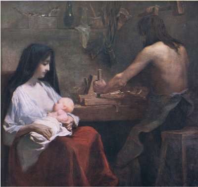 La Sacra Famiglia, Bibbys Annual, 1916-17 da Willy Martens