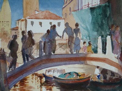 Ponte dei Pugni – ultimo sole da Wilson Clive