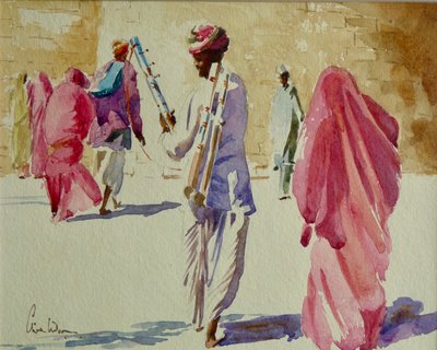 Jaisalmer, Suonatore di pipa da Wilson Clive