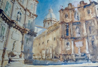 Ombre del tardo pomeriggio - Palermo, Quattro Canti da Wilson Clive